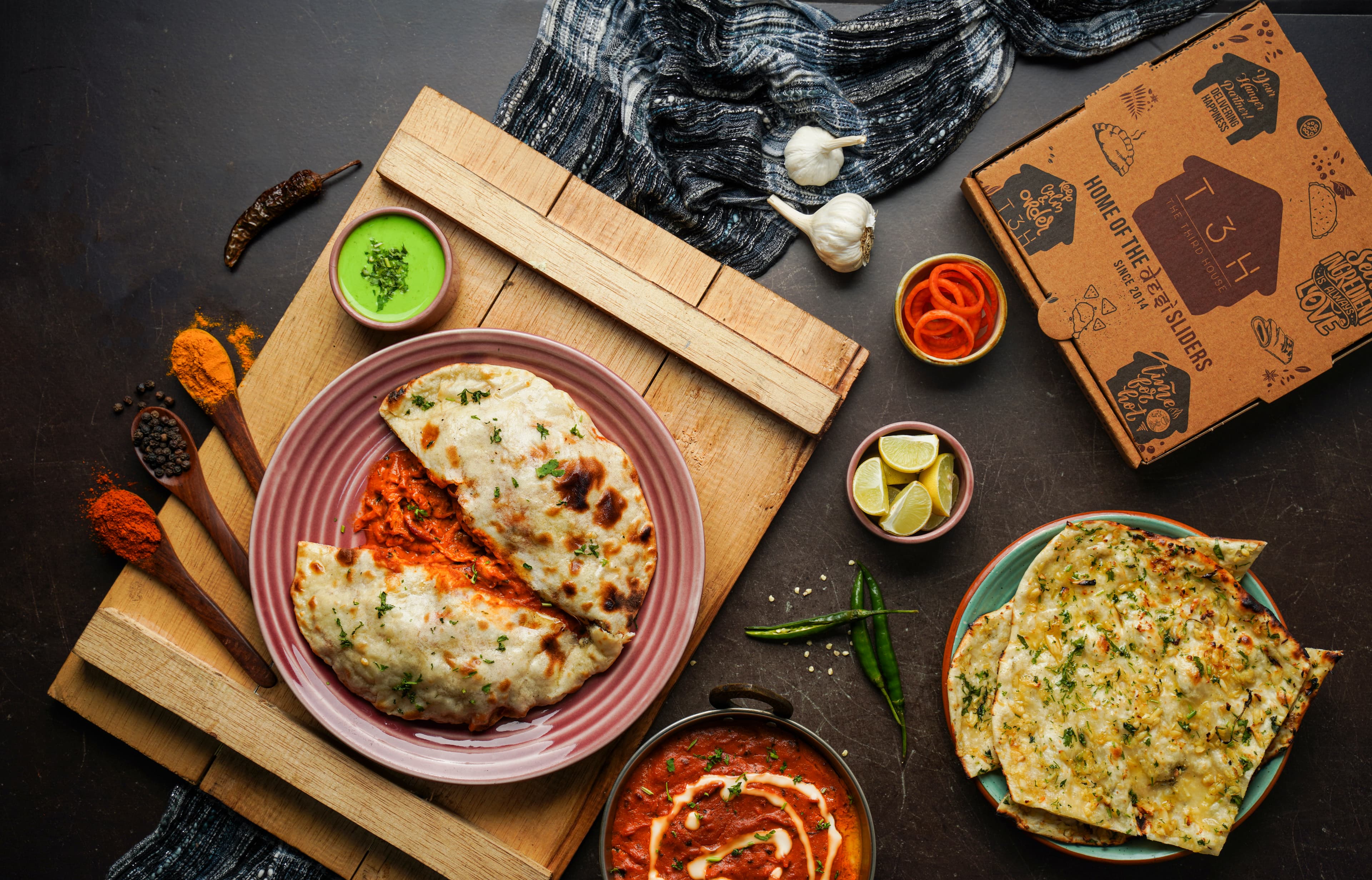 Butter Chicken Desi Slider